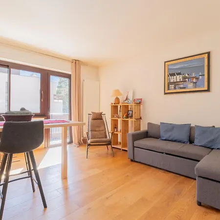 Apartman Lumineux A Avec Vue Imprenable Sur Mont Blanc Et Parking
