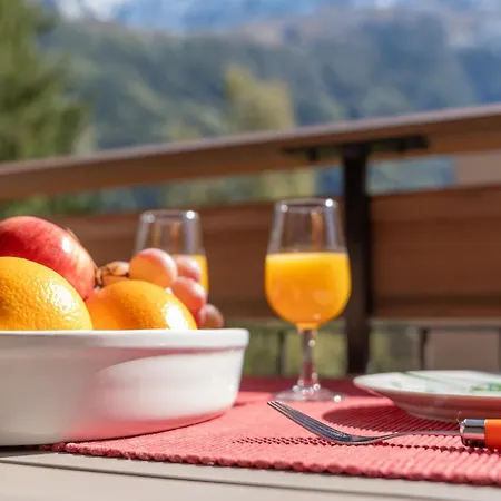 Lumineux A Avec Vue Imprenable Sur Mont Blanc Et Parking Apartman Chamonix