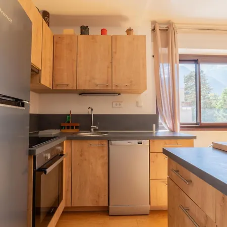 Apartman Lumineux A Avec Vue Imprenable Sur Mont Blanc Et Parking Chamonix