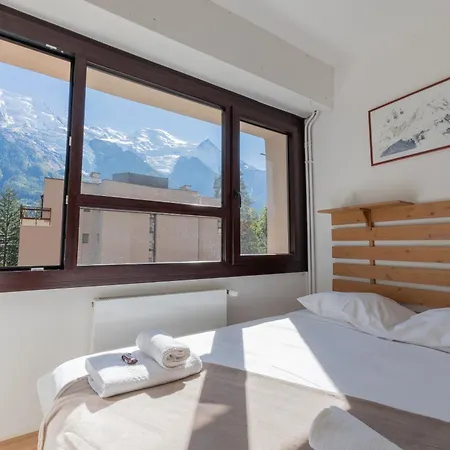 Apartment Lumineux A Avec Vue Imprenable Sur Mont Blanc Et Parking