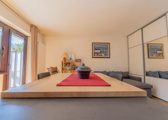 Lumineux A Avec Vue Imprenable Sur Mont Blanc Et Parking Apartman Chamonix