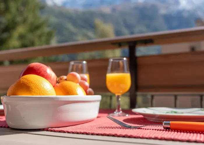 Lumineux A Avec Vue Imprenable Sur Mont Blanc Et Parking Apartman Chamonix
