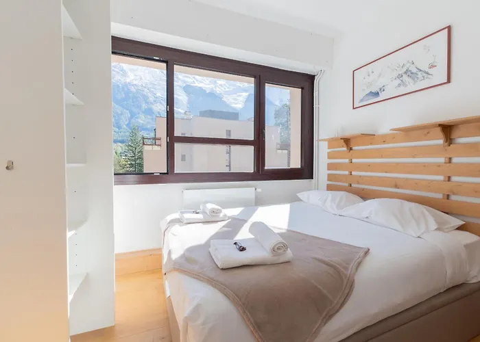 Lumineux A Avec Vue Imprenable Sur Mont Blanc Et Parking