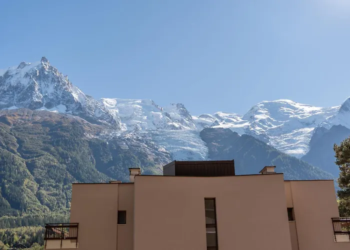 Apartman Lumineux A Avec Vue Imprenable Sur Mont Blanc Et Parking *