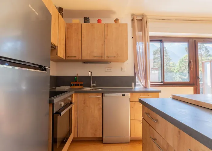 Apartman Lumineux A Avec Vue Imprenable Sur Mont Blanc Et Parking Chamonix
